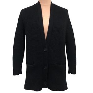 Vince Cardigan Sweater Size Small Black